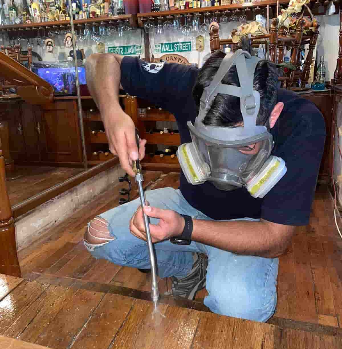 Tratamiento de Termita de madera seca