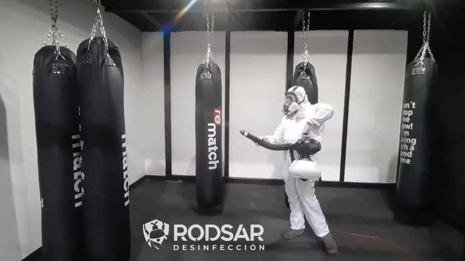 Sanitizacion de gimnasios