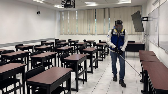 Fumigacion de escuelas