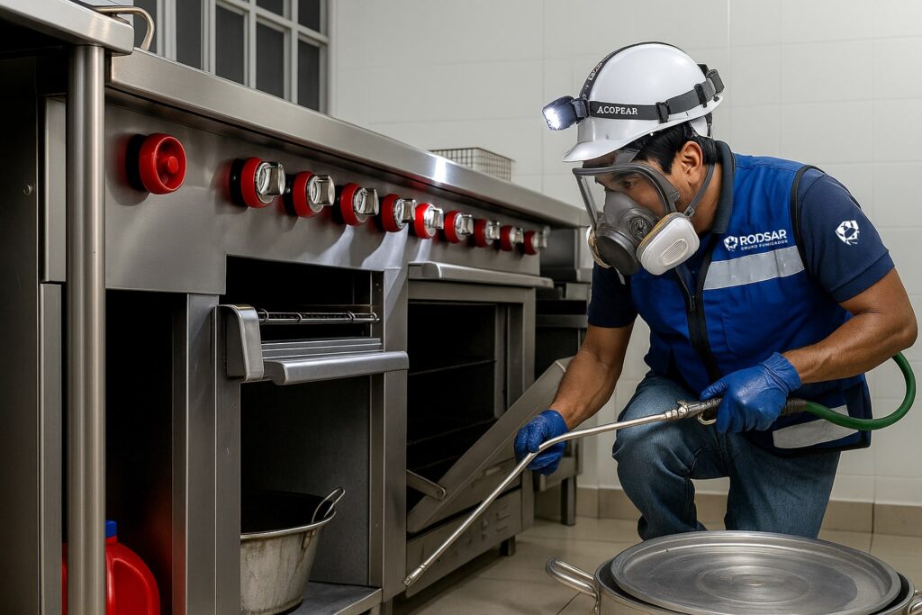 Fumigacion de restaurantes en Merida
