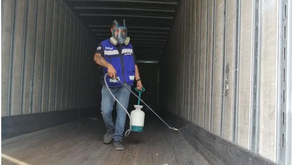 Fumigacion de unidades